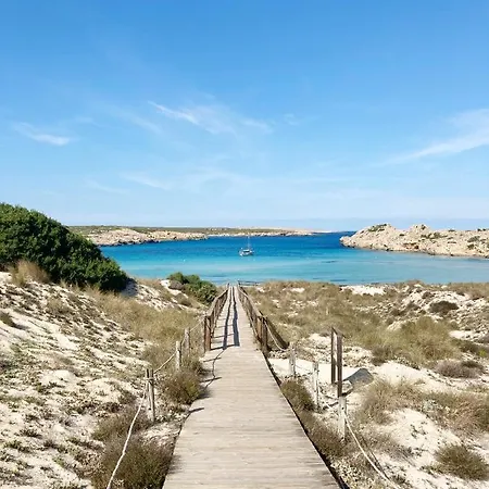 Atardecer En Menorca Vista Al Campo De Golf Apartamento