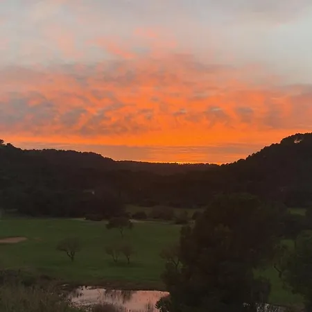 Atardecer En Menorca Vista Al Campo De Golf * Son Parc