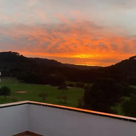 Atardecer En Menorca Vista Al Campo De Golf Apartmán *